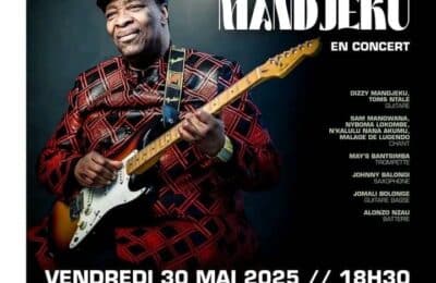 Dizzy Mandjeku live in Kinshasa with Sam Mangwana & Nyboma